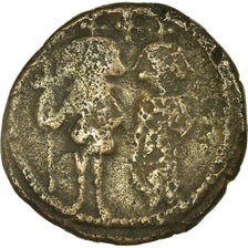 Coin, Constans II, Follis, 662-667, Carthage, VF(30-35), Copper, Sear:1055