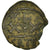 Moneta, Constans II, Half Follis, 643-647, Carthage, MB+, Rame, Sear:1057