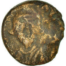 Moneta, Constans II, Half Follis, 647-659, Carthage, B+, Rame, Sear:1060