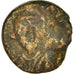Coin, Constans II, Half Follis, 647-659, Carthage, F(12-15), Copper, Sear:1060