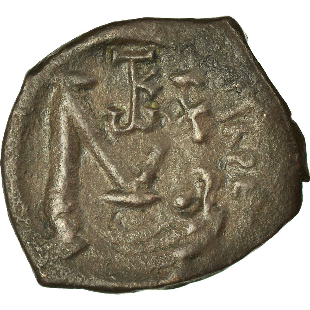 Münze, Constans II, Follis, 641-647, Syracuse, S+, Kupfer, Sear:1104