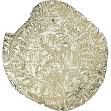 Coin, France, Jean II le Bon, Gros à l’étoile, 1360, VF(20-25), Billon