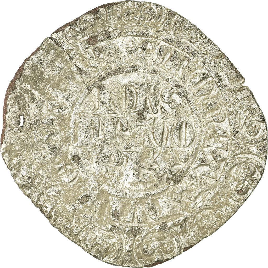 Moneta, Francia, Jean II le Bon, Gros à l’étoile, 1360, MB+, Biglione