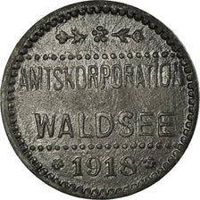 Munten, Duitsland, Amtskorporation, Kleinegeld-Ersatz, Waldsee, 5 Pfennig, 1918