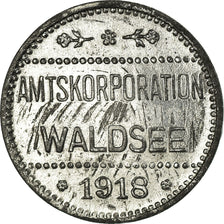 Coin, Germany, Amtskorporation, Kleinegeld-Ersatz, Waldsee, 10 Pfennig, 1918