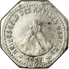 Moneta, Niemcy, Kriegsgeld des Kreises Warburg, Warburg, 10 Pfennig, 1917