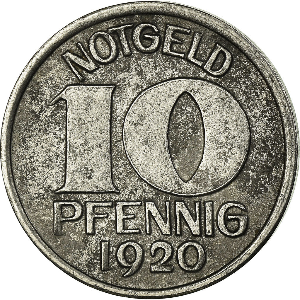 Coin, Germany, Stadt Warendorf, Notgeld, Warendorf, 10 Pfennig, 1920, EF(40-45)