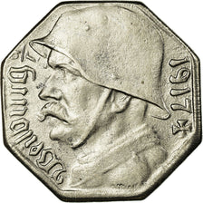Moneta, Germania, Kleinegeld Ersatzmarke, Weilburg, 10 Pfennig, 1917, BB+, Ferro