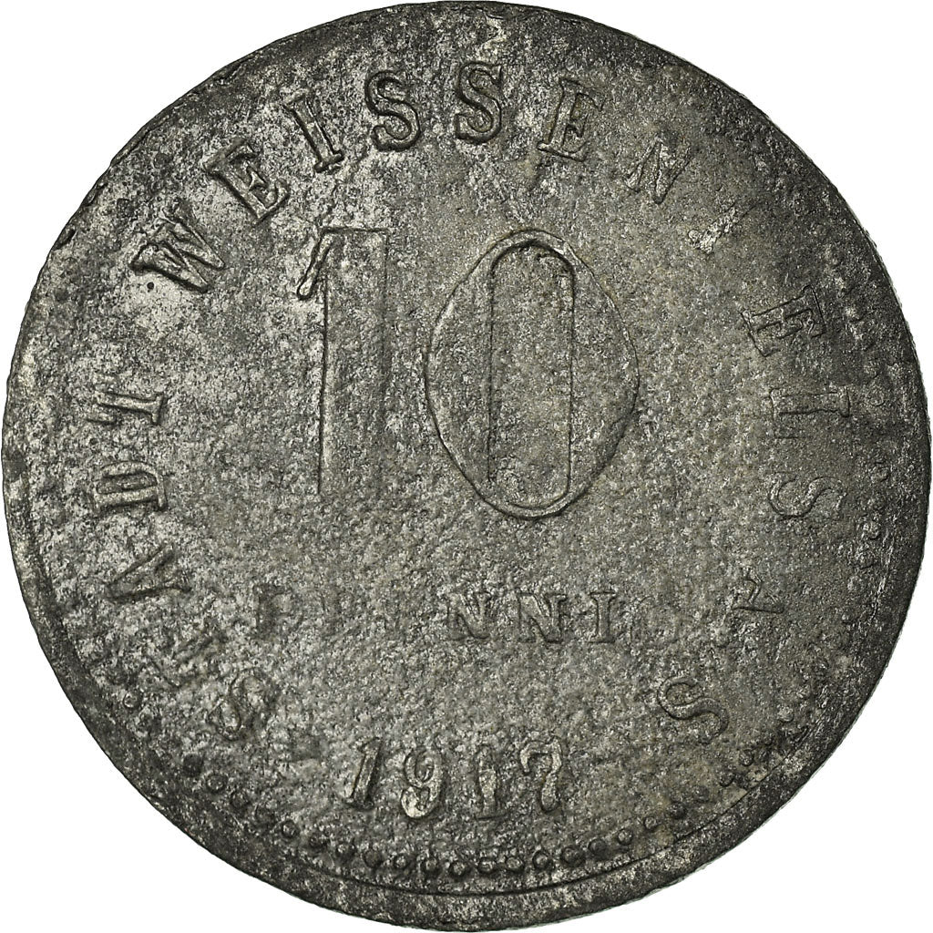 Coin, Germany, Magistrat der Stadt Weissenfels, Weissenfels, 10 Pfennig, 1917