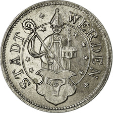 Coin, Germany, Stadt Werden, Kriegsgeld, Werden, 10 Pfennig, AU(50-53), Iron