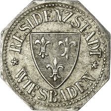 Coin, Germany, Residenzstadt Wiesbaden, Kriegsgeld, Wiesbaden, 10 Pfennig, 1917