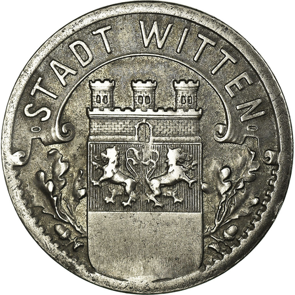 Moeda, Alemanha, Stadt Witten, Notgeld, Witten, 10 Pfennig, 1919, EF(40-45)
