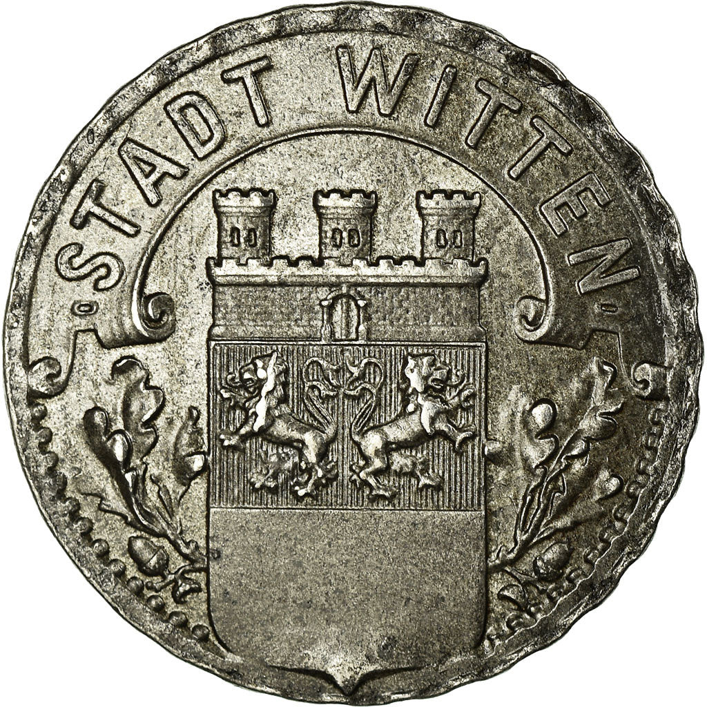 Münze, Deutschland, Stadt Witten, Notgeld, Witten, 50 Pfennig, 1919, VZ, Iron