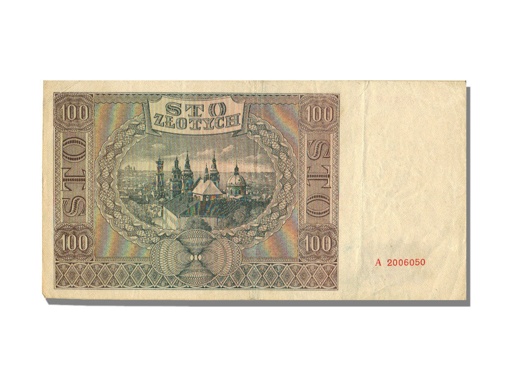 Billet, Pologne, 100 Zlotych, 1941, 1941-08-01, KM:103, SUP