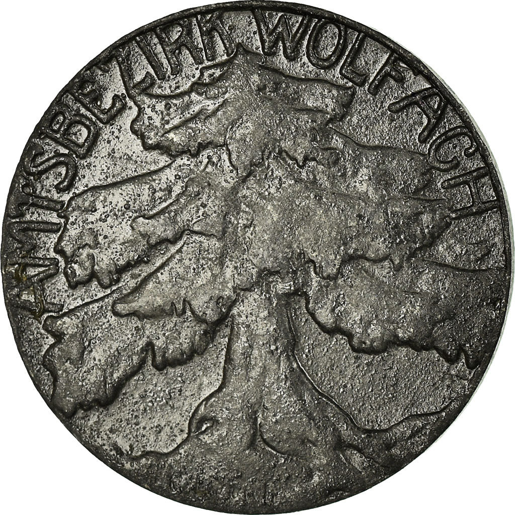 Coin, Germany, Amtsbezirk Wolfach, Kriegsnotgeld, Wolfach, 10 Pfennig, 1919