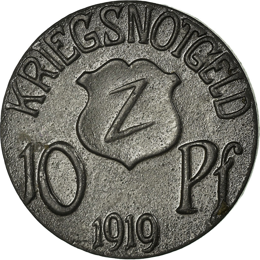 Coin, Germany, Amtsbezirk Wolfach, Kriegsnotgeld, Wolfach, 10 Pfennig, 1919