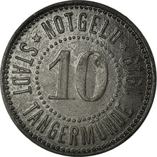 Moeda, Alemanha, Stadt Tangermünde, Notgeld, Tangermünde, 10 Pfennig, 1919