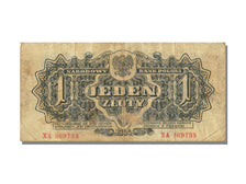 Poland, 1 Zloty, 1944, KM #105a, EF(40-45), XA