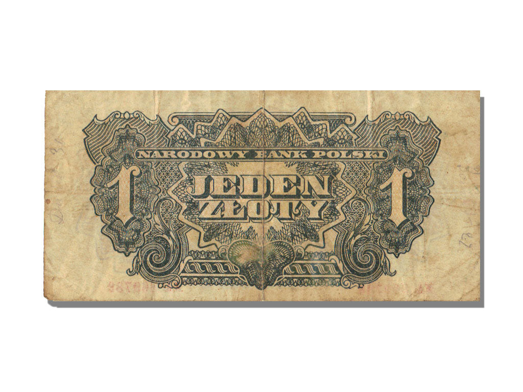 Poland, 1 Zloty, 1944, KM #105a, EF(40-45), XA
