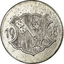 Monnaie, Allemagne, Stadt Worms am Rhein, Worms, 10 Pfennig, 1918, TTB, Iron