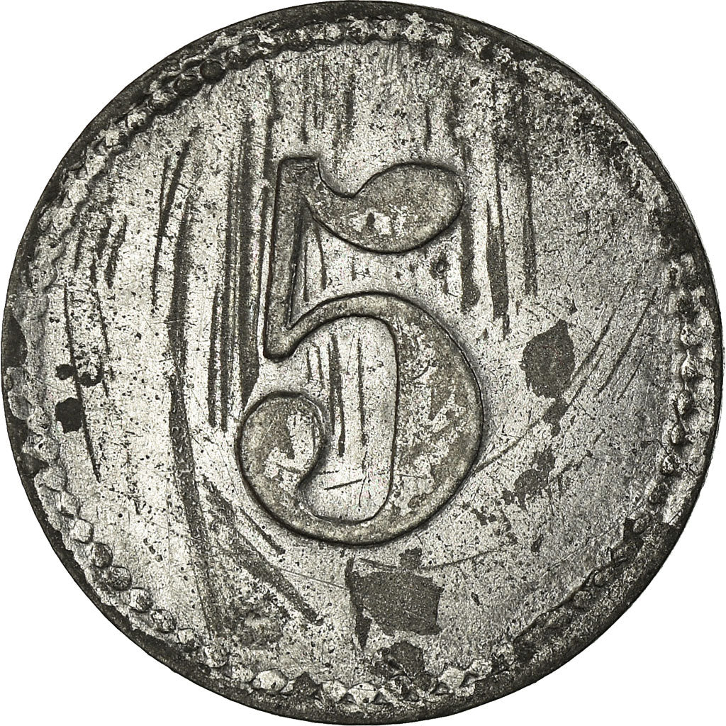 Coin, Germany, Kleingeldersatzmarke Tegernsee Rottach, Tegernsee-Rottach, 5