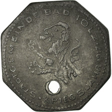 Coin, Germany, Stadtgemeinde Bad Tölz, Bad Tölz, 5 Pfennig, 1917, EF(40-45)