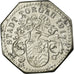 Moeda, Alemanha, Stadt Torgau, Kleingeldersatzmarke, Torgau, 10 Pfennig, 1917
