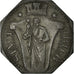 Coin, Germany, Stadt Trier, Kleingeldersatzmarke, Trier, 5 Pfennig, EF(40-45)