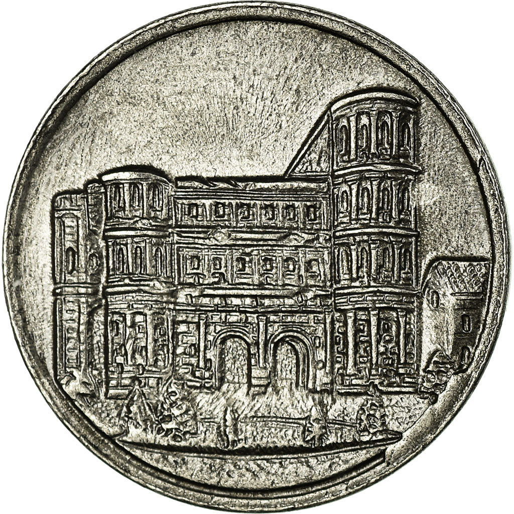 Coin, Germany, Stadt Trier, Trier, 10 Pfennig, 1919, AU(55-58), Iron
