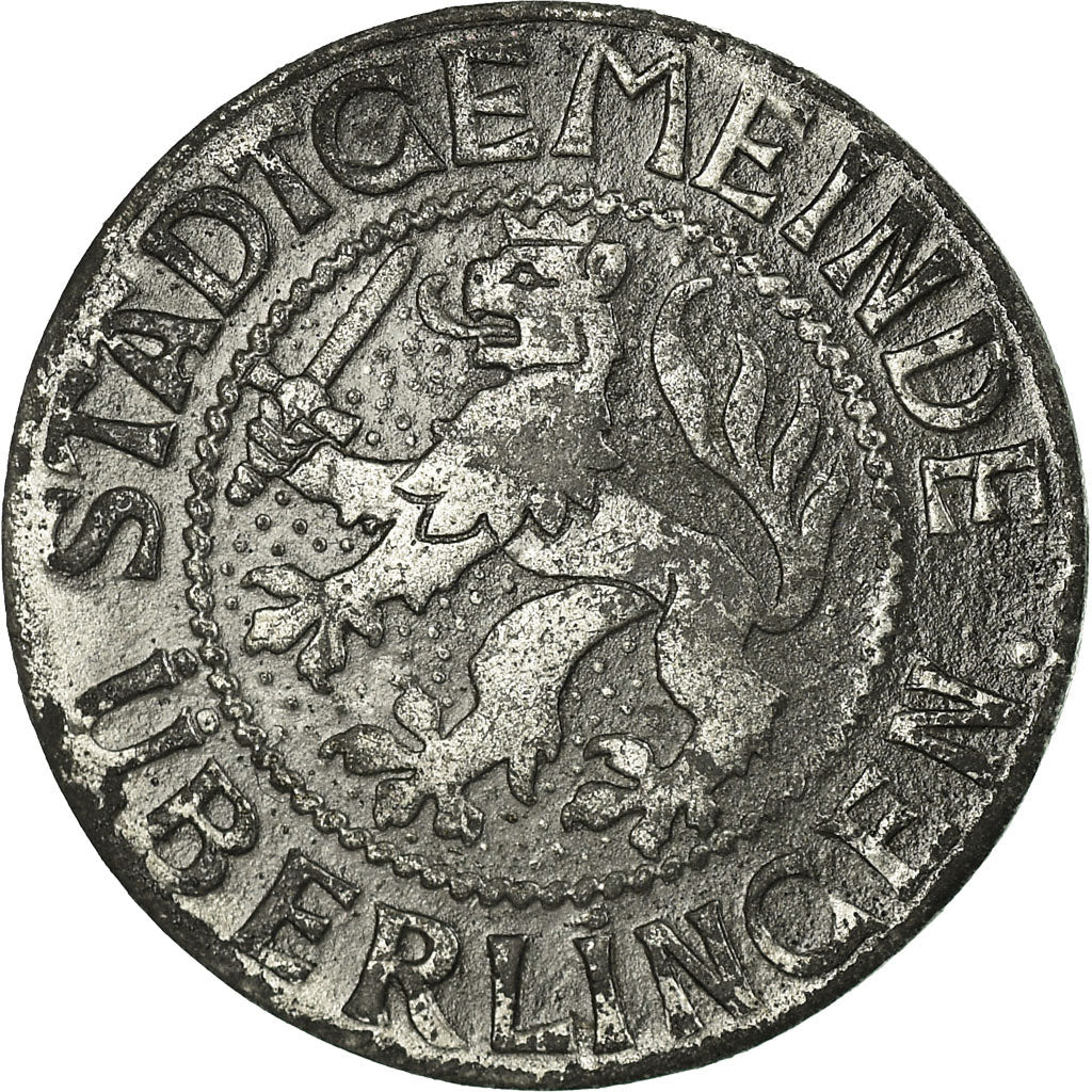 Coin, Germany, Stadtgemeinde Überlingen, Kriegsmünze, Überlingen, 10 Pfennig