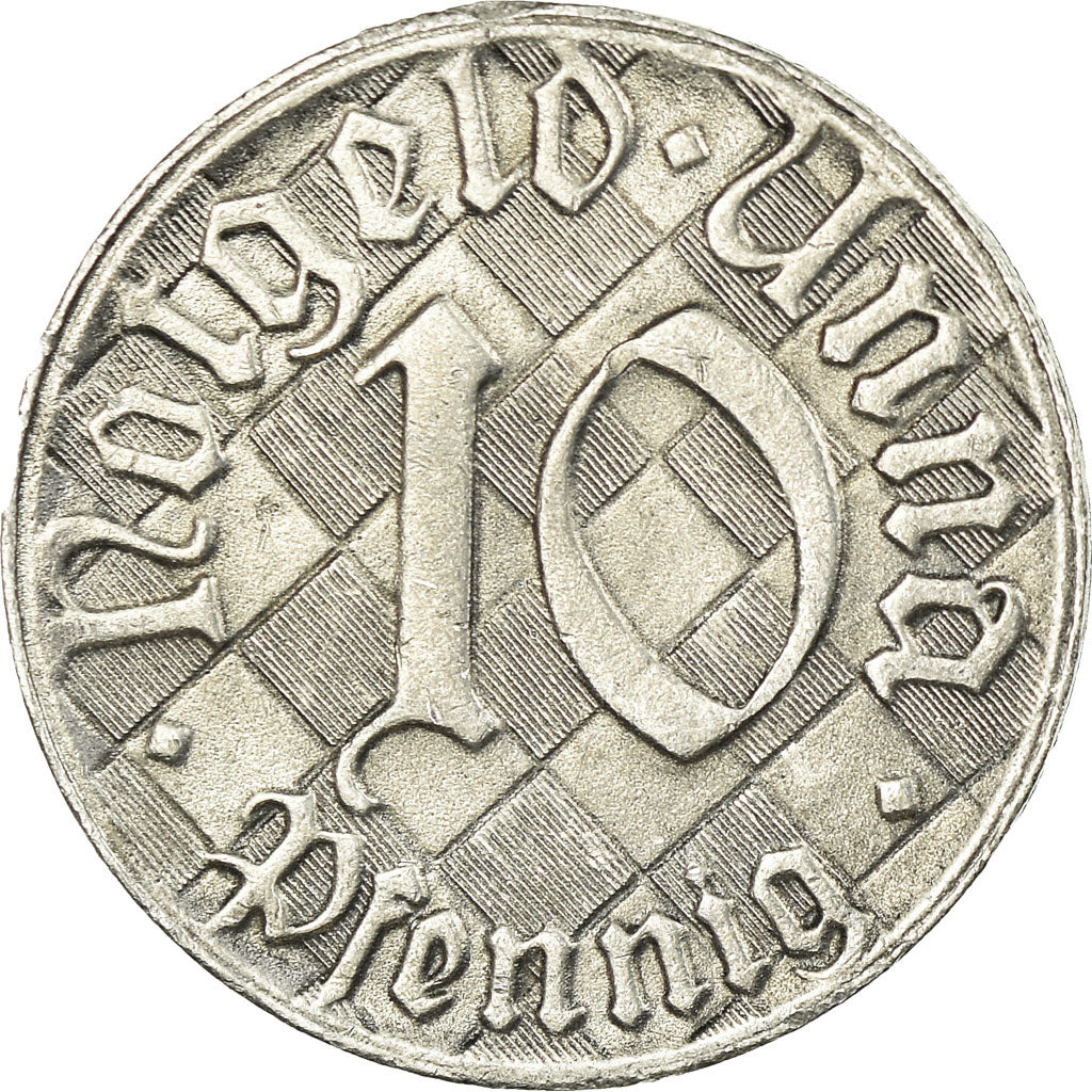 Coin, Germany, Notgeld Unna, Unna, 10 Pfennig, 1920, AU(50-53), Aluminum