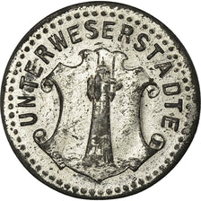 Coin, Germany, Notgeld Unterweserstädte, Unterweserstädte, 10 Pfennig, 1919