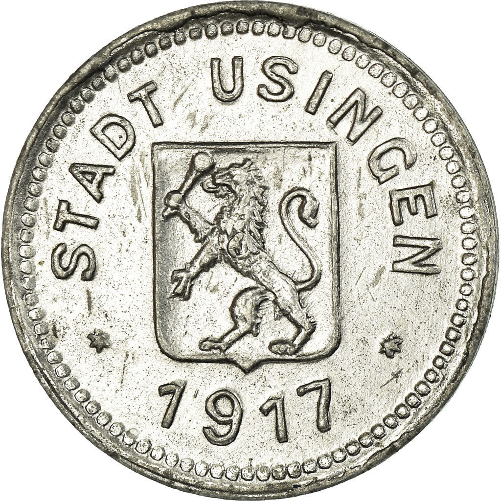 Münze, Deutschland, Stadt Usingen, Kriegsnotgeld, Usingen, 10 Pfennig, 1917