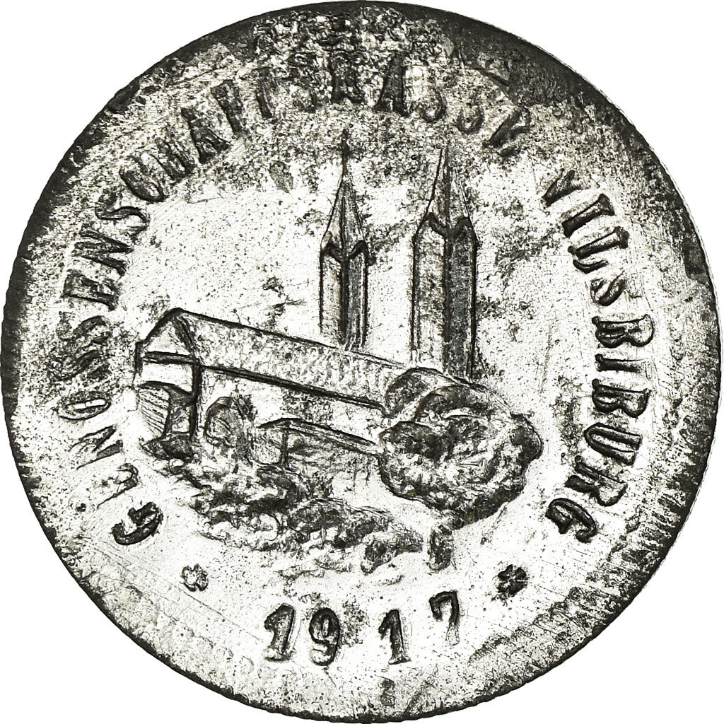 Coin, Germany, Genossenschaftskasse Vilsbiburg, Vilsbiburg, 10 Pfennig, 1917