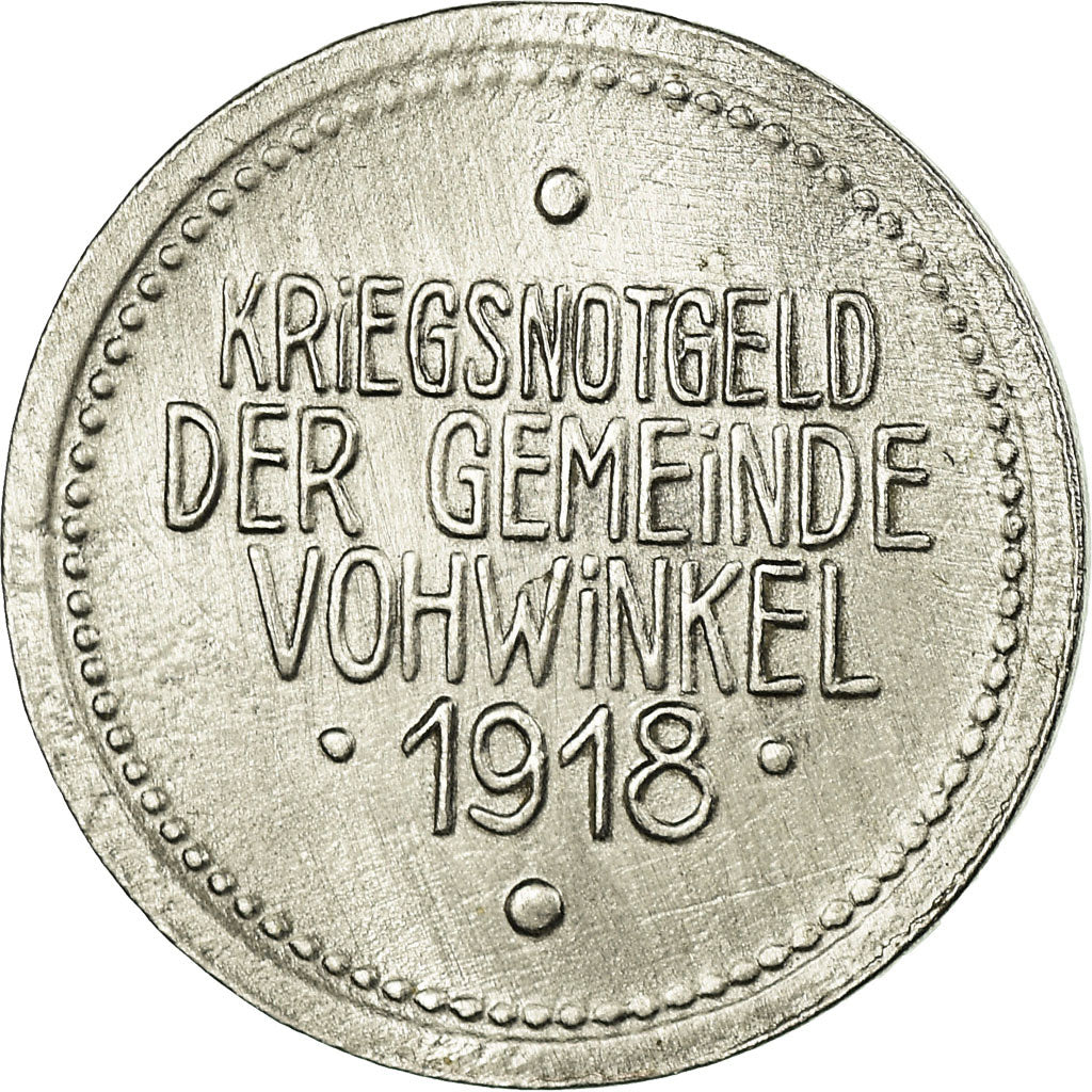 Coin, Germany, Kriegsnotgeld der Gemeinde Vohwinkel, Vohwinkel, 5 Pfennig, 1918