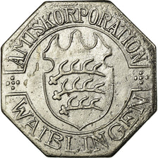 Coin, Germany, Amtskorporation Waiblingen, Waiblingen, 50 Pfennig, 1918