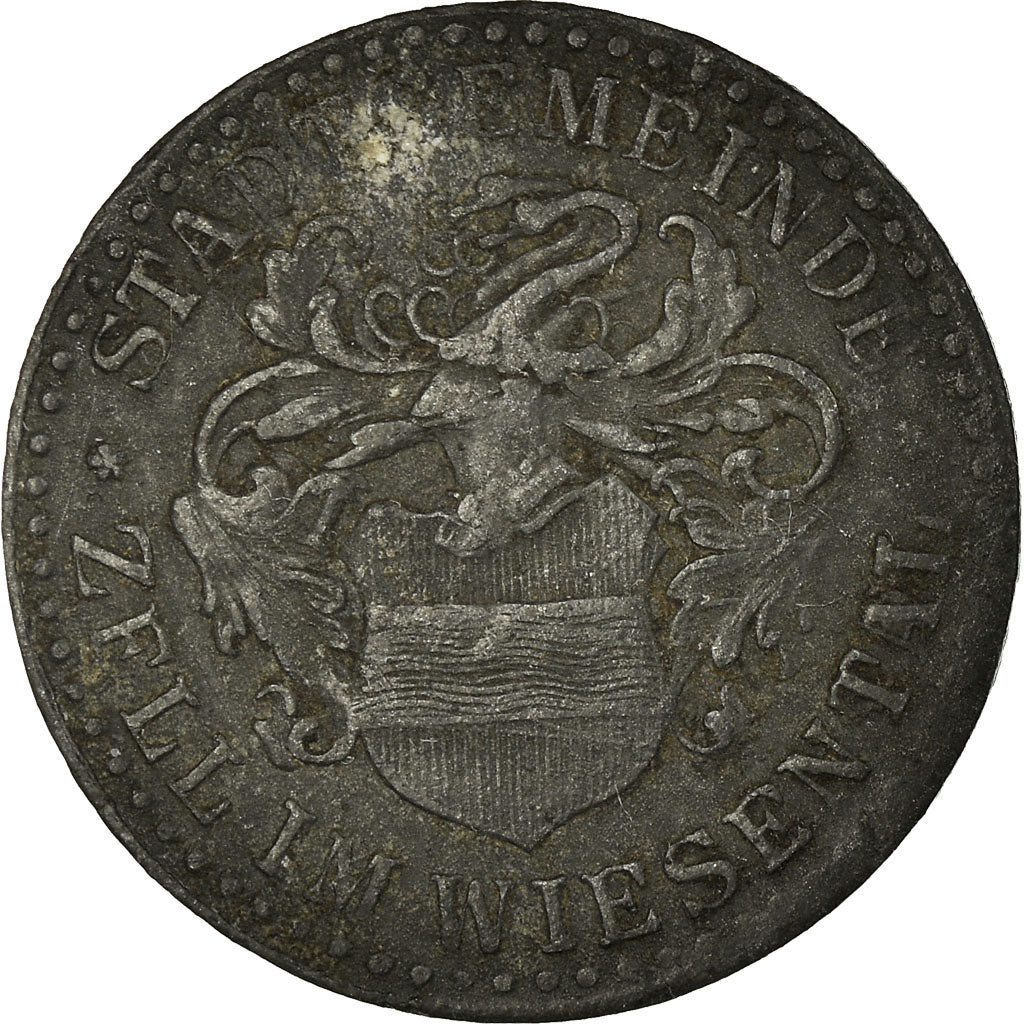 Moeda, Alemanha, Stadtgemeinde Zell im Wiesental, Kriegsgeld, Zell im Wiesental