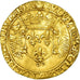 Moeda, França, Louis XII, Ecu d'or aux Porcs-Epics, Bordeaux, EF(40-45)