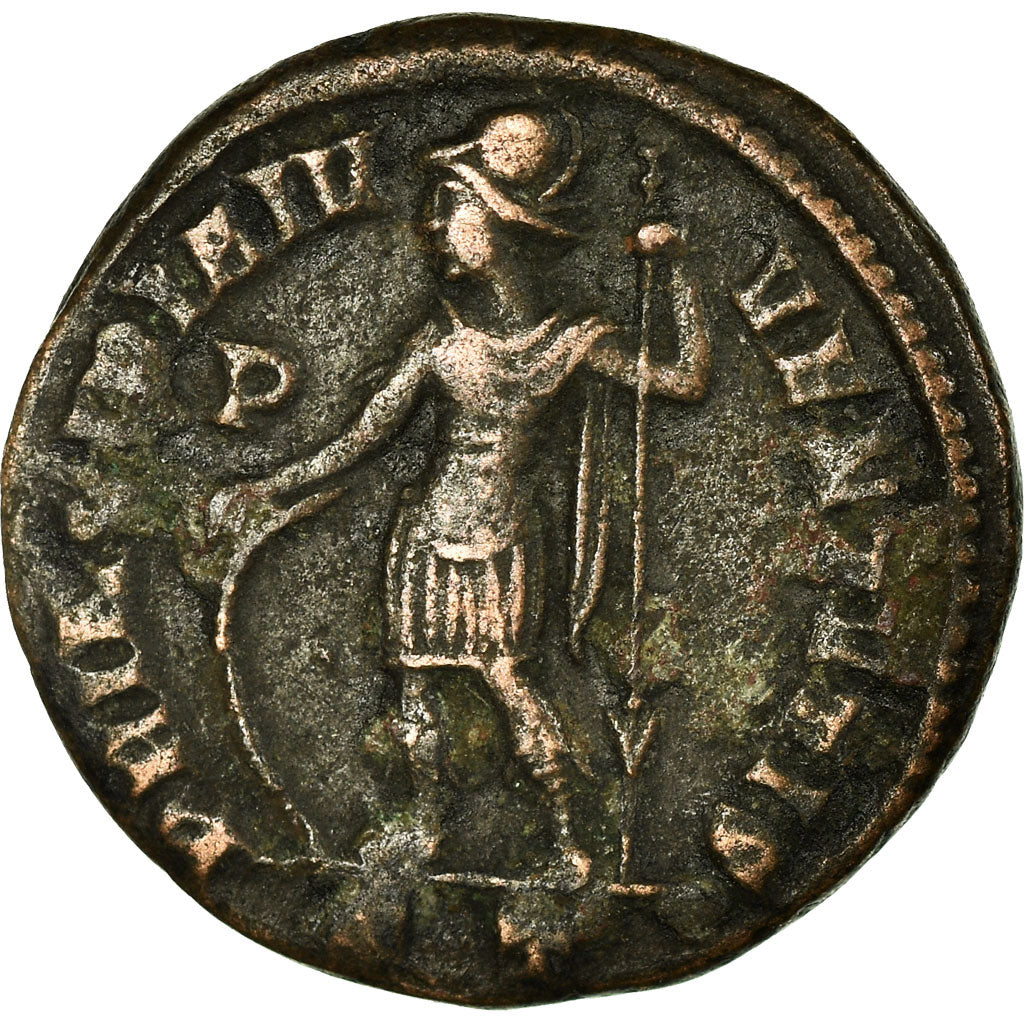 Coin, Crispus, Follis, 317-318, Ticinum, VF(30-35), Bronze, RIC:76