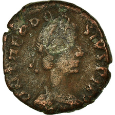 Coin, Theodosius I, Nummus, 383-392, Uncertain Mint, VF(20-25), Bronze