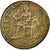 Münze, Claudius, Dupondius, 42-43, Rome, Countermark, S+, Bronze, RIC:110