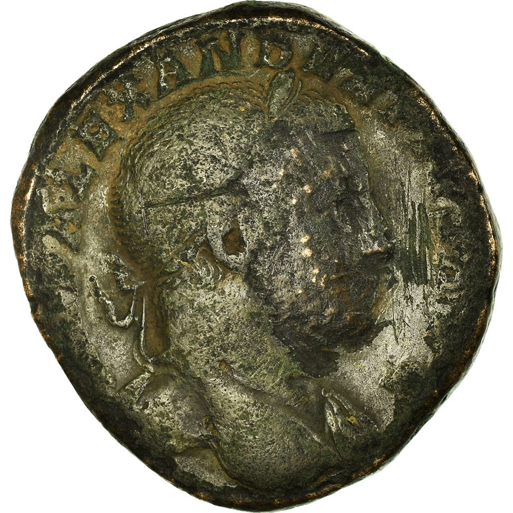 Coin, Severus Alexander, Sestertius, AD 232, Rome, VF(20-25), Bronze, RIC:642