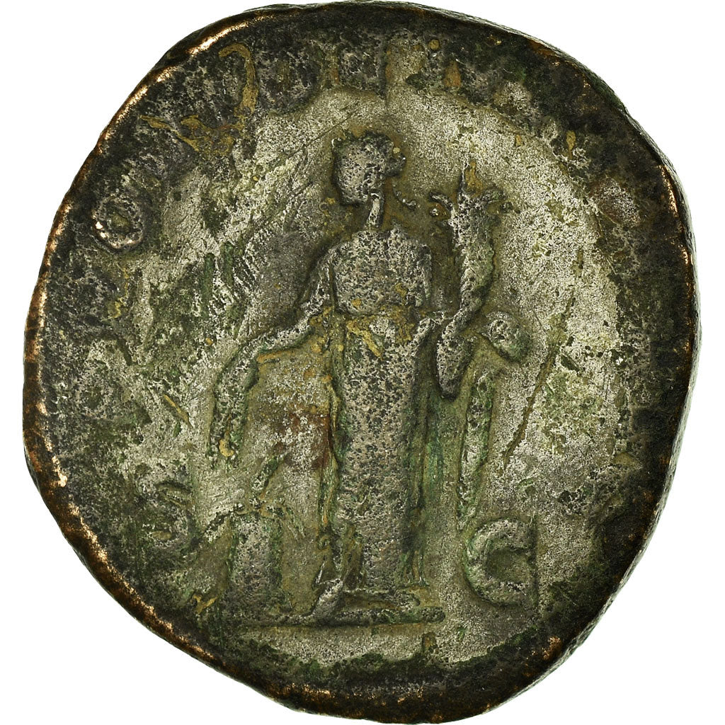Coin, Severus Alexander, Sestertius, AD 232, Rome, VF(20-25), Bronze, RIC:642
