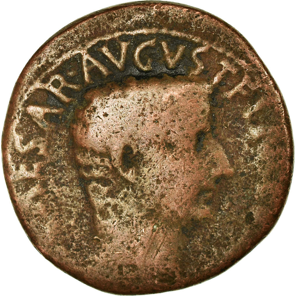 Coin, Augustus, As, 10-11, Rome, VF(20-25), Bronze, RIC:469