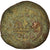 Moneda, Phocas, Follis, 606-607, Constantinople, BC+, Cobre, Sear:640