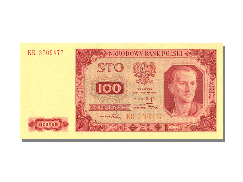 100 Zlotych Type 1948