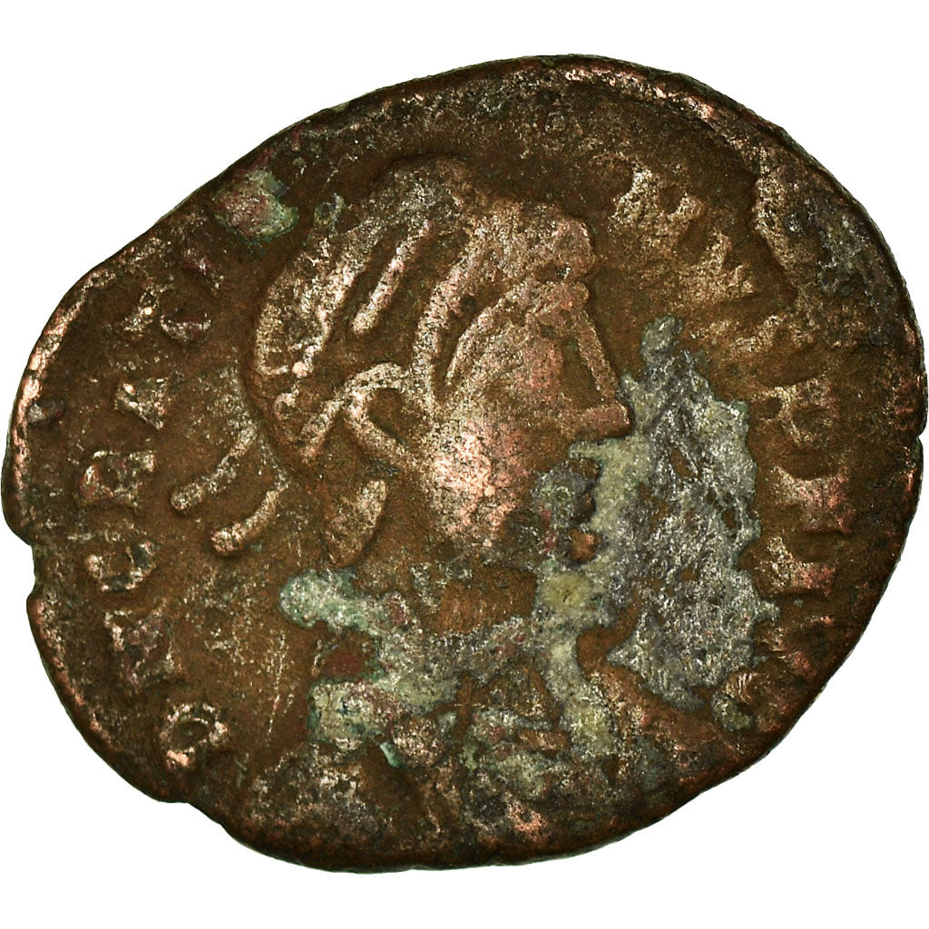 Coin, Gratian, Nummus, 379-383, Siscia, VF(20-25), Bronze