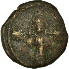 Coin, Justinian II, Follis, 685-695, Carthage, Very rare, VF(30-35), Copper