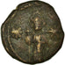 Coin, Justinian II, Follis, 685-695, Carthage, Very rare, VF(30-35), Copper