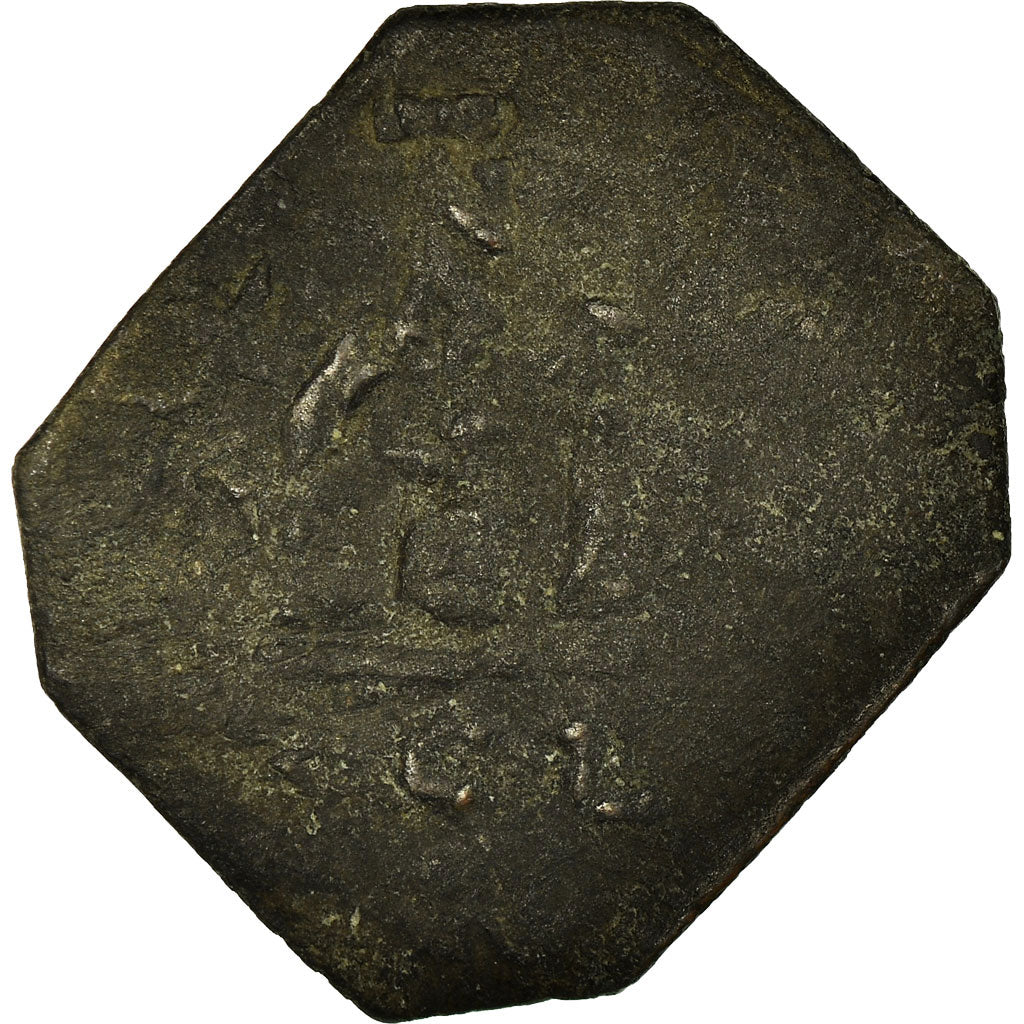 Coin, Justinian II, Follis, 685-695, Syracuse, VF(30-35), Copper, Sear:1298